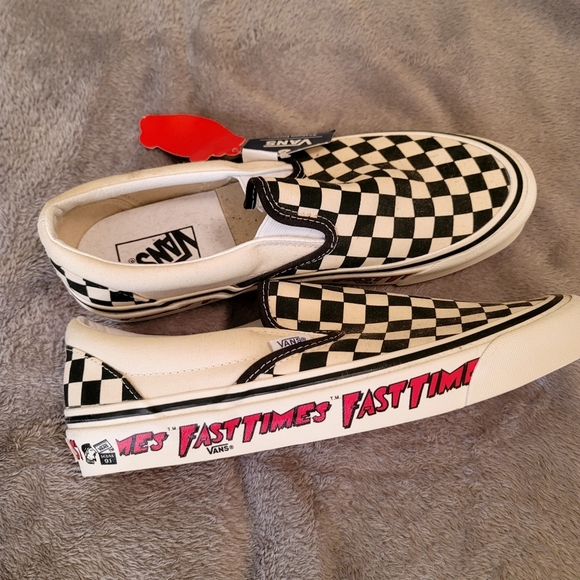 FAST TIMES AT RIDGEMONT HIGH X Vans Collab Brand New M9 W10.5 limited edition - Picture 2 of 5